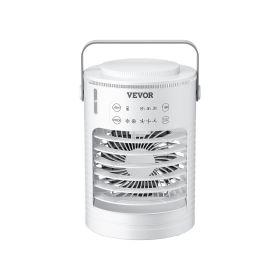 Portable Air Conditioner 4-in-1 Evaporative Air Cooler 3 Speeds 0.6L Water Tank