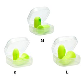 S/M/L Soundproof Sleeping Ear Plugs Earplugs For Sleeping Special Mute Soft Slow Rebound Student Anti-Noise Protection Earplug (Color: 2pcs S 2pcs M 2pcs L)