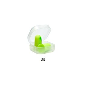 S/M/L Soundproof Sleeping Ear Plugs Earplugs For Sleeping Special Mute Soft Slow Rebound Student Anti-Noise Protection Earplug (Color: 2pcs M)