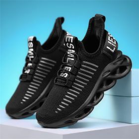 New Style Kids Shoes Boys Breathable Sports Shoes Girls Fashion Casual Shoes Kids Non-Slip Sneakers Children Running Shoes (Shoe Size: 30, Color: Black)