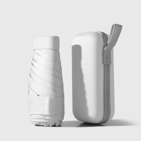 Umbrella With Storage Case (Color: White)